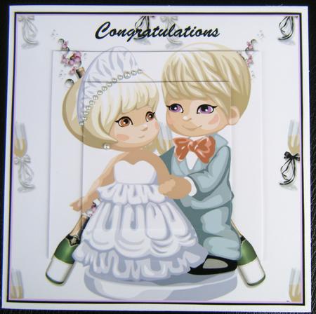 Cute Wedding Couple by Charlie Angel
