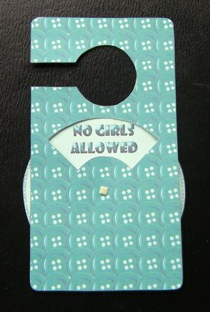 Green Buttons Galore Spinnin' Door Hanger by Charlie Angel