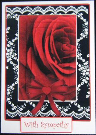 Red Rose Pyramid by Charlie Angel