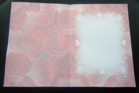 I Remember When -  Co-ordinating Valentines Insert by Charlie Angel