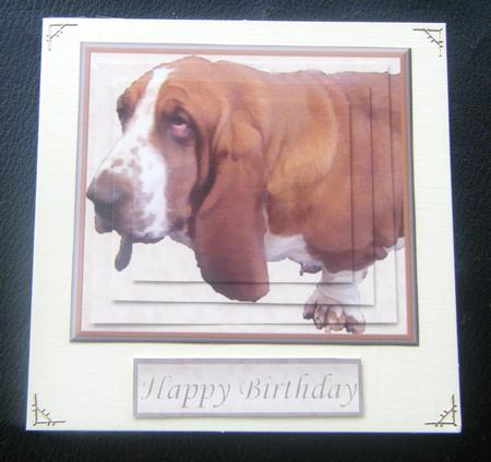 Basset Hound Pyramid by Charlie Angel