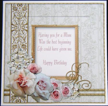 Mum's Birthday Roses by Charlie Angel