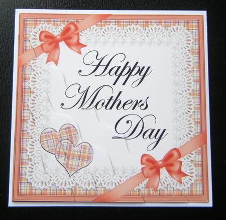 Tartan Mothers Day Wavy Corner by Charlie Angel