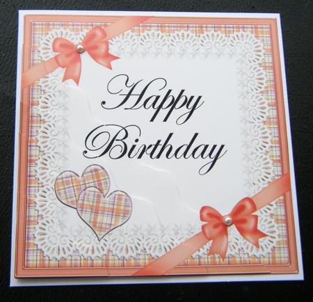 Tartan Happy Birthday Wavy Corner by Charlie Angel
