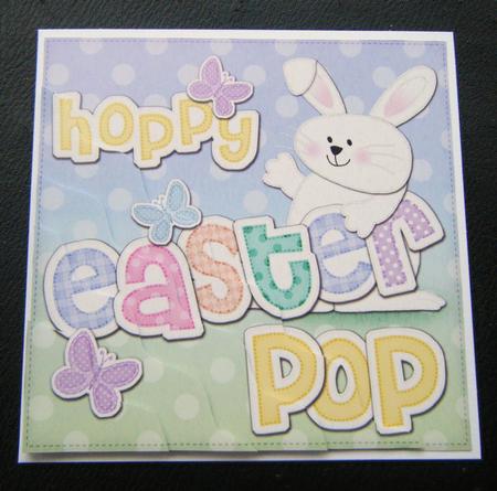 Hoppy Easter Pop Bunny Boy Felties Wavy Corner by Charlie Angel