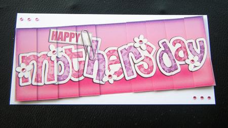 Dl Mothers Day Felties Side Stacker Topper by Charlie Angel