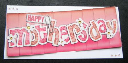 Dl Mothers Day Felties Side Stacker Topper by Charlie Angel