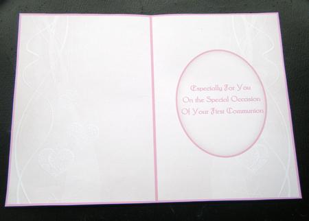 First Communion - Girl - Insert by Charlie Angel