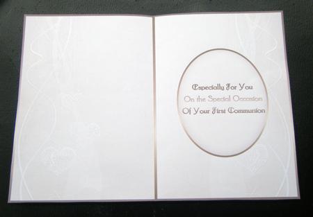First Communion - Insert by Charlie Angel