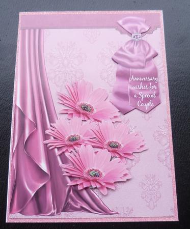 Pink Gerbera Bouquet & Satin Step by Step by Charlie Angel