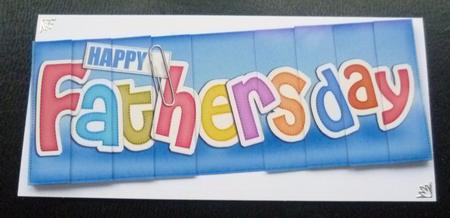 Dl Fathers Day Felties Side Stacker Topper by Charlie Angel