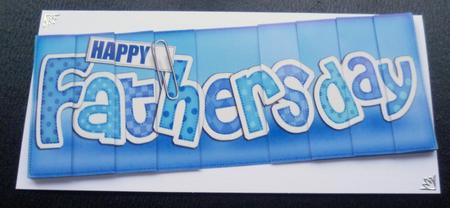 Dl Fathers Day Felties Side Stacker Topper by Charlie Angel