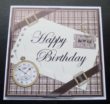 Tartan Birthday Day Wavy Corner by Charlie Angel