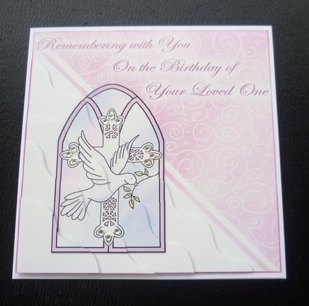 Anniversary of Loved Ones Birthday Wavy Corner Side Stacker by Charlie Angel