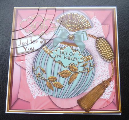 Lily of the Valley 30th Birthday 6in Corner Stacker by Charlie Angel