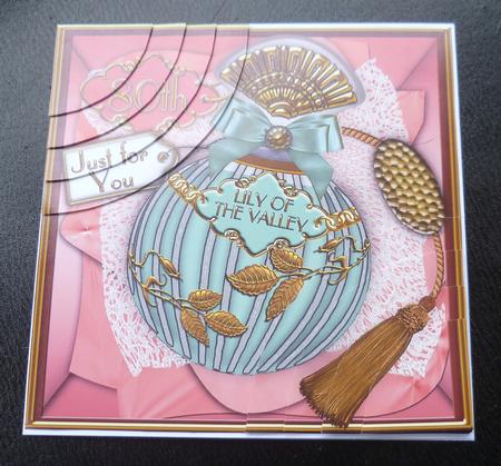 Lily of the Valley 80th Birthday 6in Corner Stacker by Charlie Angel