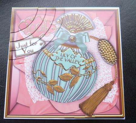 Lily of the Valley 100th Birthday 6in Corner Stacker by Charlie Angel