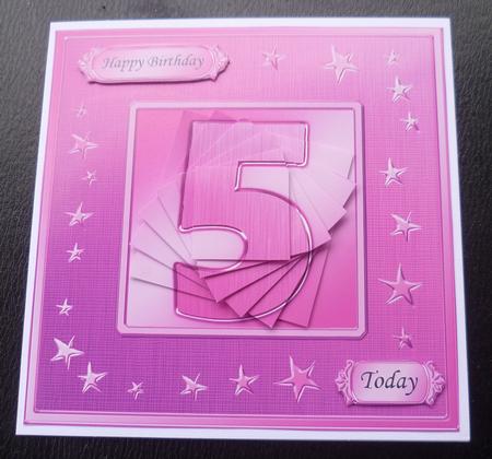 5th Bright Metallic Age Quick Card with Twisted Pyramage by Charlie Angel