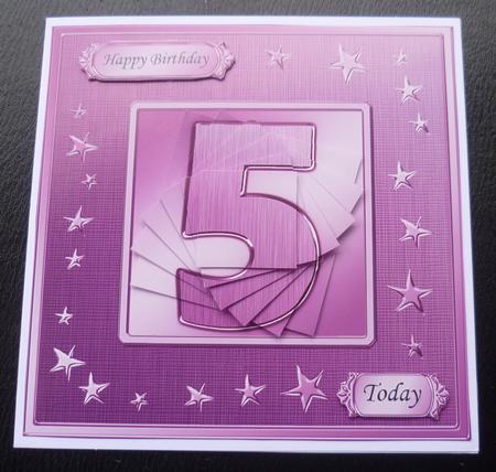 5th Bright Metallic Age Quick Card with Twisted Pyramage by Charlie Angel