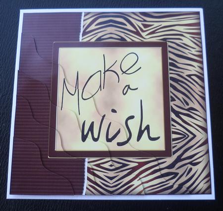 Fun and Funky Animal Print Wavy Corner Side Stacker Topper by Charlie Angel