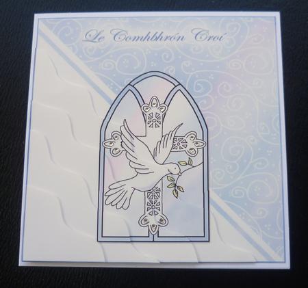 Irish Sympathy Wavy Corner Side Stacker by Charlie Angel