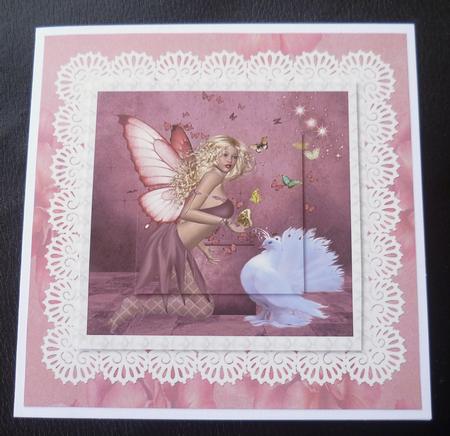 A4 Fairy Dove by Charlie Angel