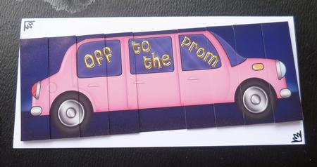 Off to the Prom Dl Stretch Limosine Side Stacker by Charlie Angel