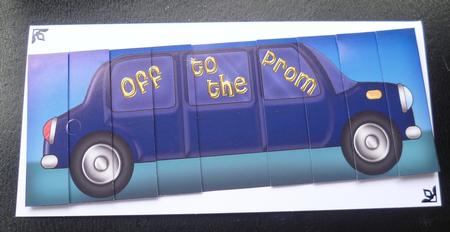 Off to the Prom Dl Stretch Limosine Side Stacker by Charlie Angel