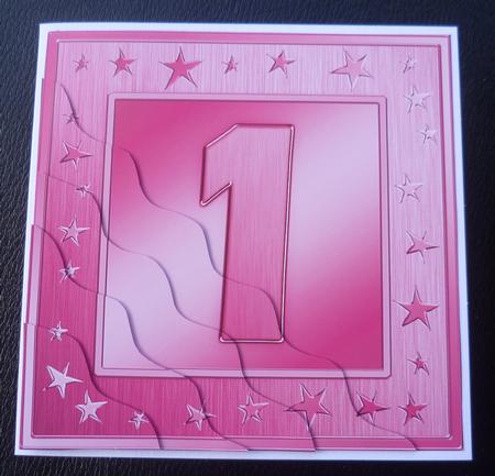 1st Bright Metallic Age Wavy Corner Side Stacker by Charlie Angel