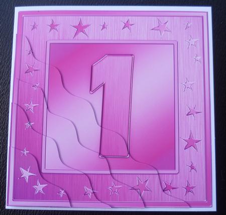 1st Bright Metallic Age Wavy Corner Side Stacker by Charlie Angel