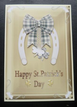 The Golden Horse Shoe Step by Step Card by Charlie Angel