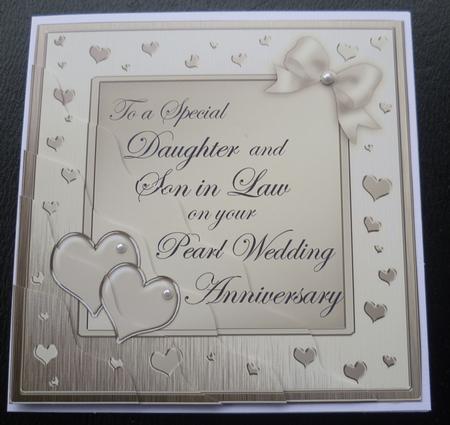 Daughter and Son in Law Pearl Wedding Anniversary by Charlie Angel
