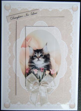 Kittens and Flowers Tiptoe Through the Tulips by Charlie Angel