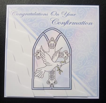 Confirmation Wavy Corner Side Stacker Topper by Charlie Angel