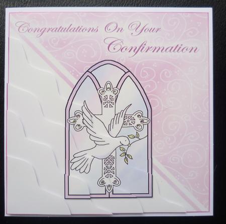 Confirmation Wavy Corner Side Stacker Topper by Charlie Angel