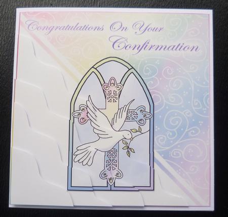 Confirmation Wavy Corner Side Stacker Topper by Charlie Angel