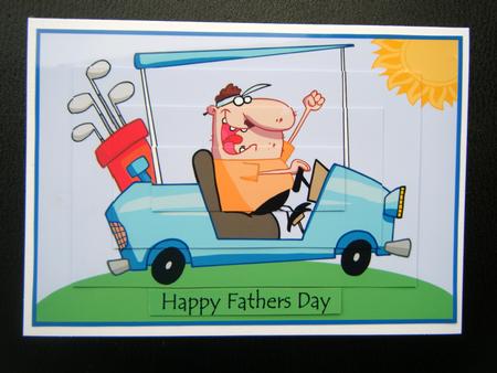 Birthday/fathers Day Golf by Charlie Angel
