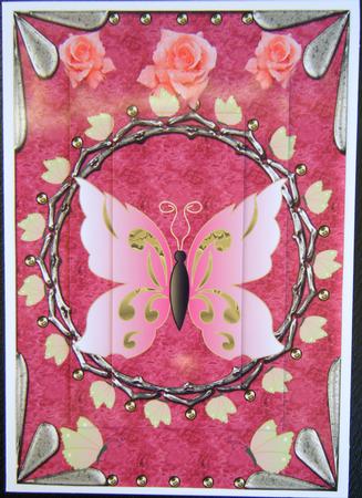 A4 "when I Think of You" (silver Magenta) by Charlie Angel