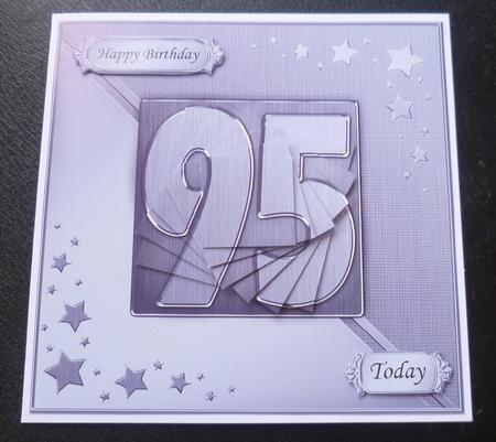 95th Metallic Age Quick Card with Twisted Pyramage by Charlie Angel