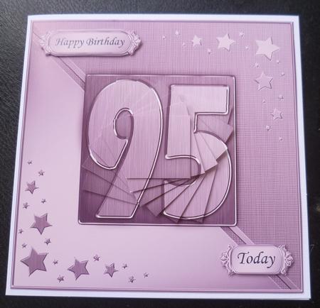95th Metallic Age Quick Card with Twisted Pyramage by Charlie Angel
