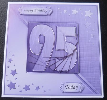 95th Metallic Age Quick Card with Twisted Pyramage by Charlie Angel