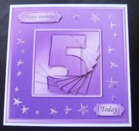 5th Bright Metallic Age Quick Card with Twisted Pyramage by Charlie Angel