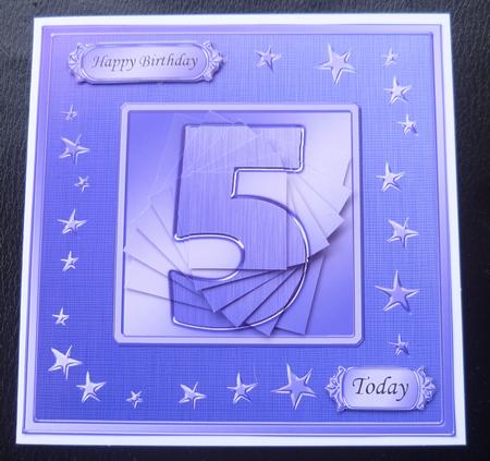 5th Bright Metallic Age Quick Card with Twisted Pyramage by Charlie Angel