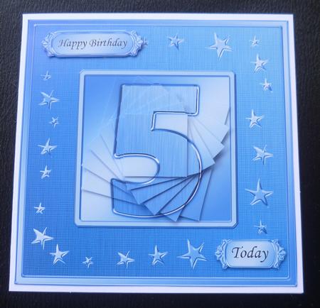5th Bright Metallic Age Quick Card with Twisted Pyramage by Charlie Angel