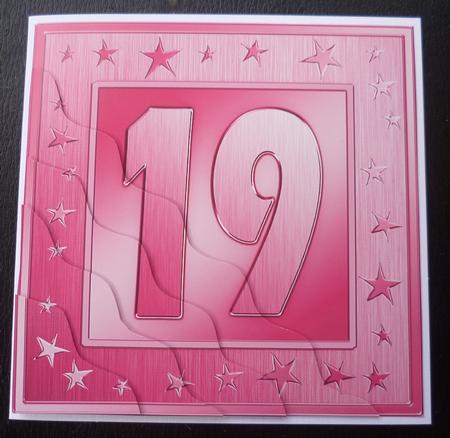 19th Bright Metallic Age Wavy Corner Side Stacker Topper by Charlie Angel