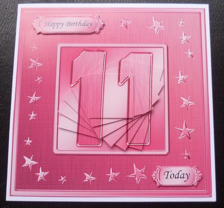 11th Bright Metallic Age Quick Card with Twisted Pyramage by Charlie Angel