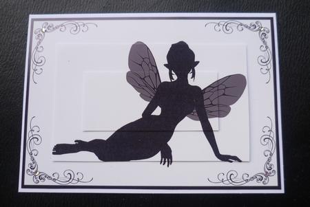 Fairy Poses Silhouette Toppers 5 by Charlie Angel