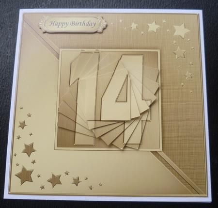 14th Metallic Age Quick Card with Twisted Pyramage by Charlie Angel