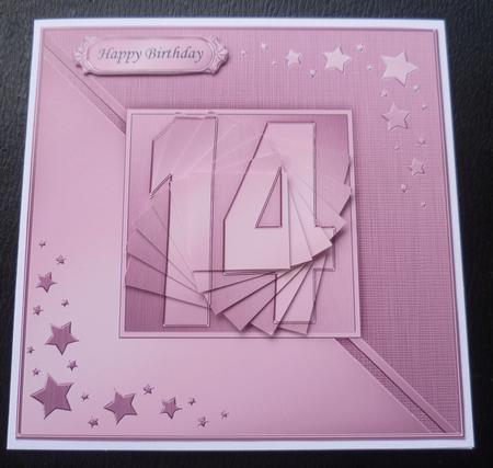 14th Metallic Age Quick Card with Twisted Pyramage by Charlie Angel