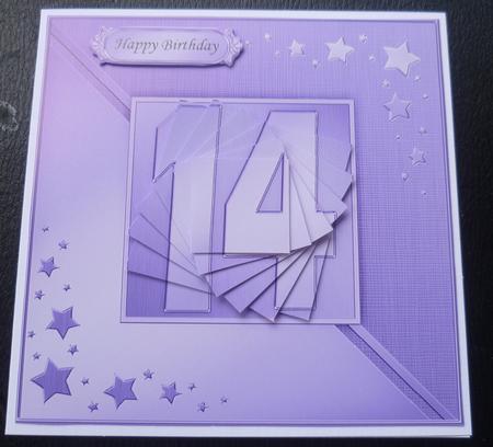 14th Metallic Age Quick Card with Twisted Pyramage by Charlie Angel
